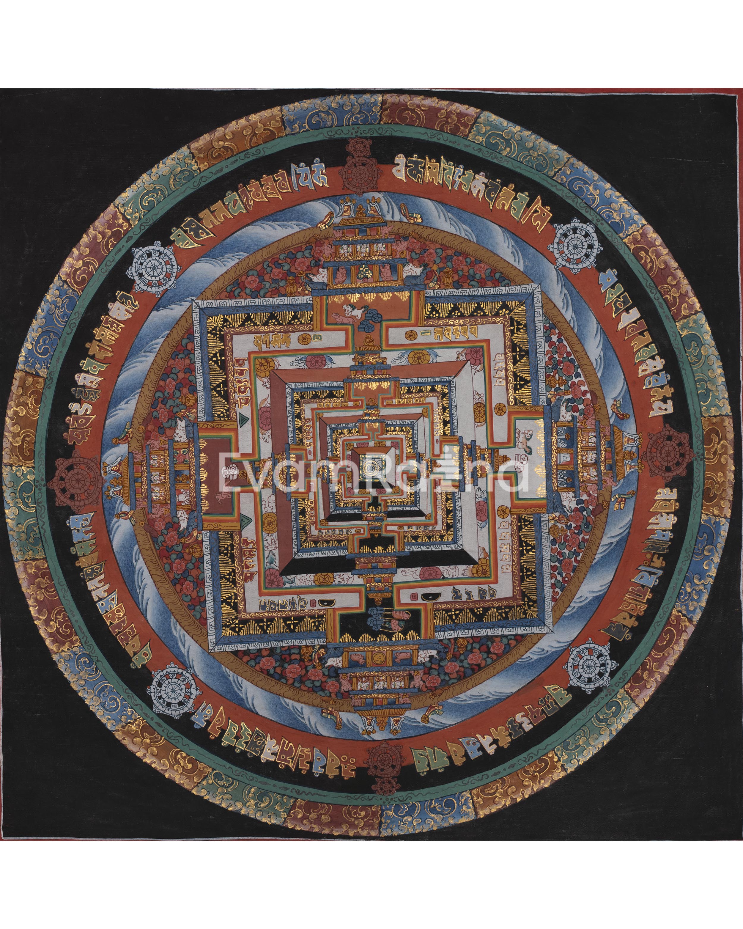 Vintage Kalachakra Mandala