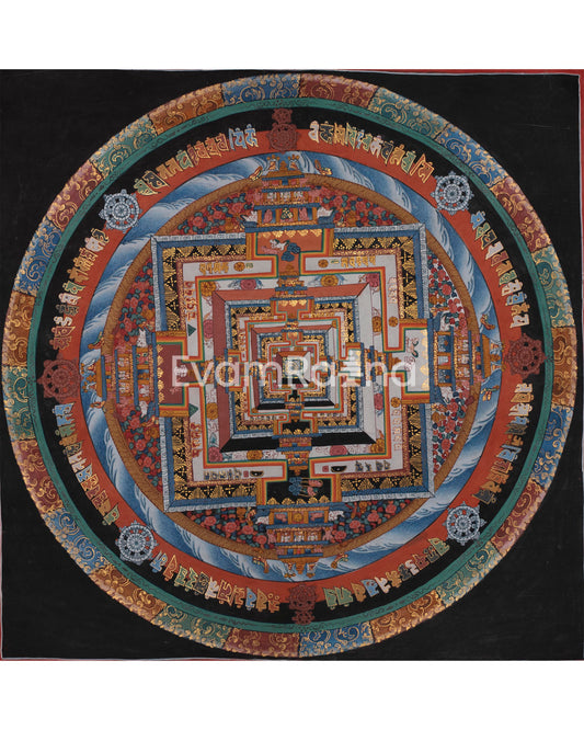 Vintage Kalachakra Mandala