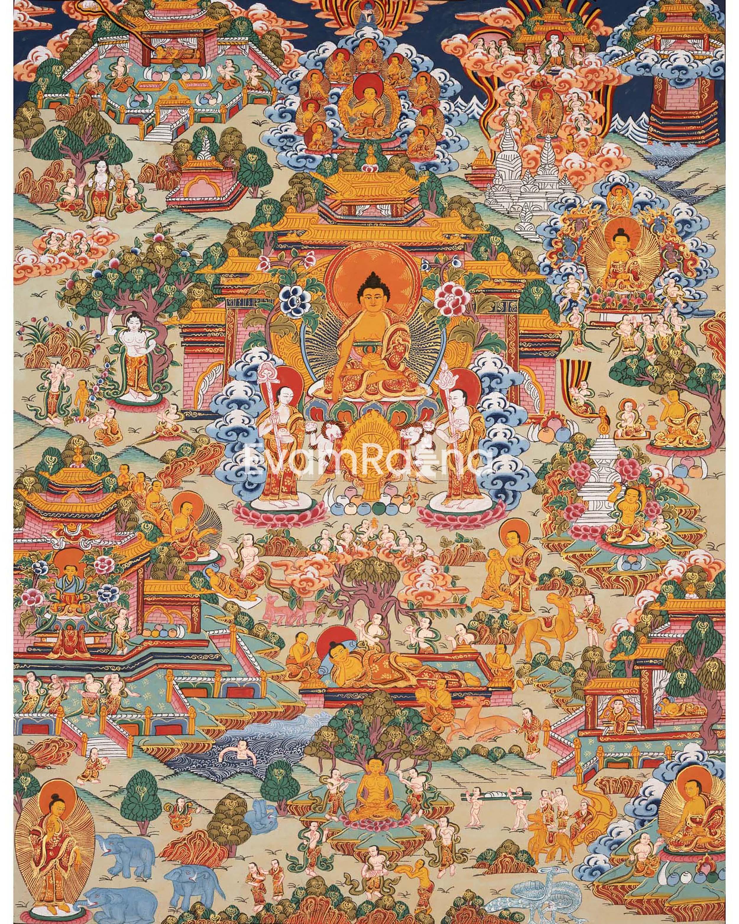 Vintage Buddha Life Story 