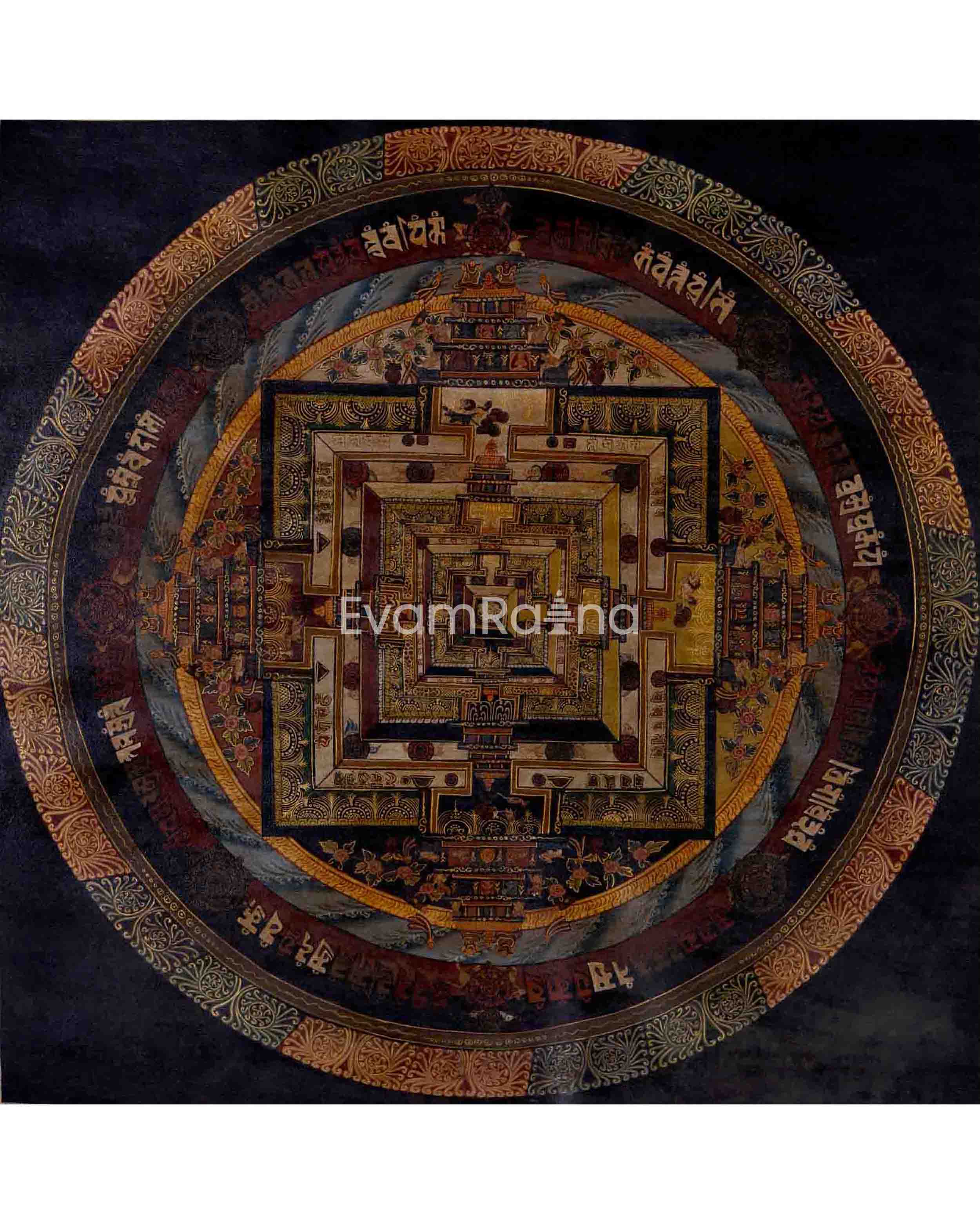 Vintage Kalachakra Mandala