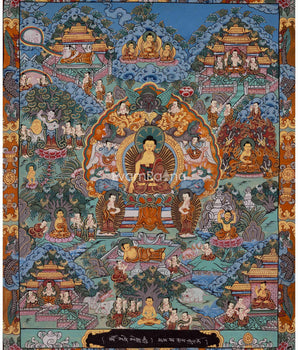 Vintage Life Story Of Buddha
