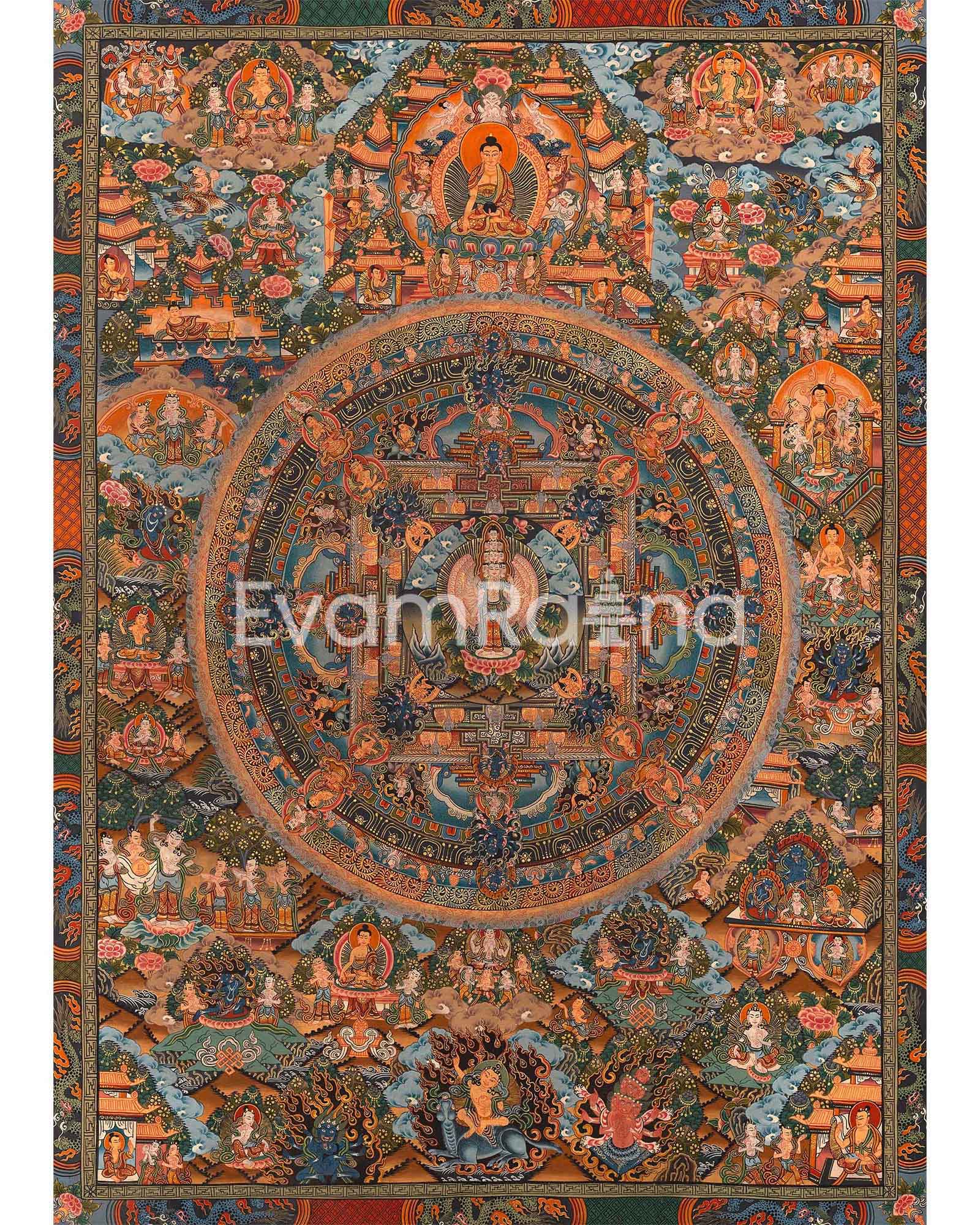 Vintage Mandala Art