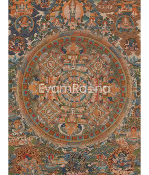 Vintage Mandala Thangka