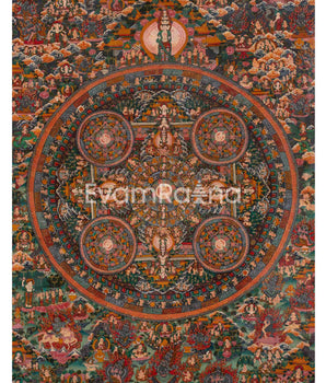 Vintage Mandala Thangka