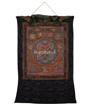 Vintage Mandala with Guhyasamaja