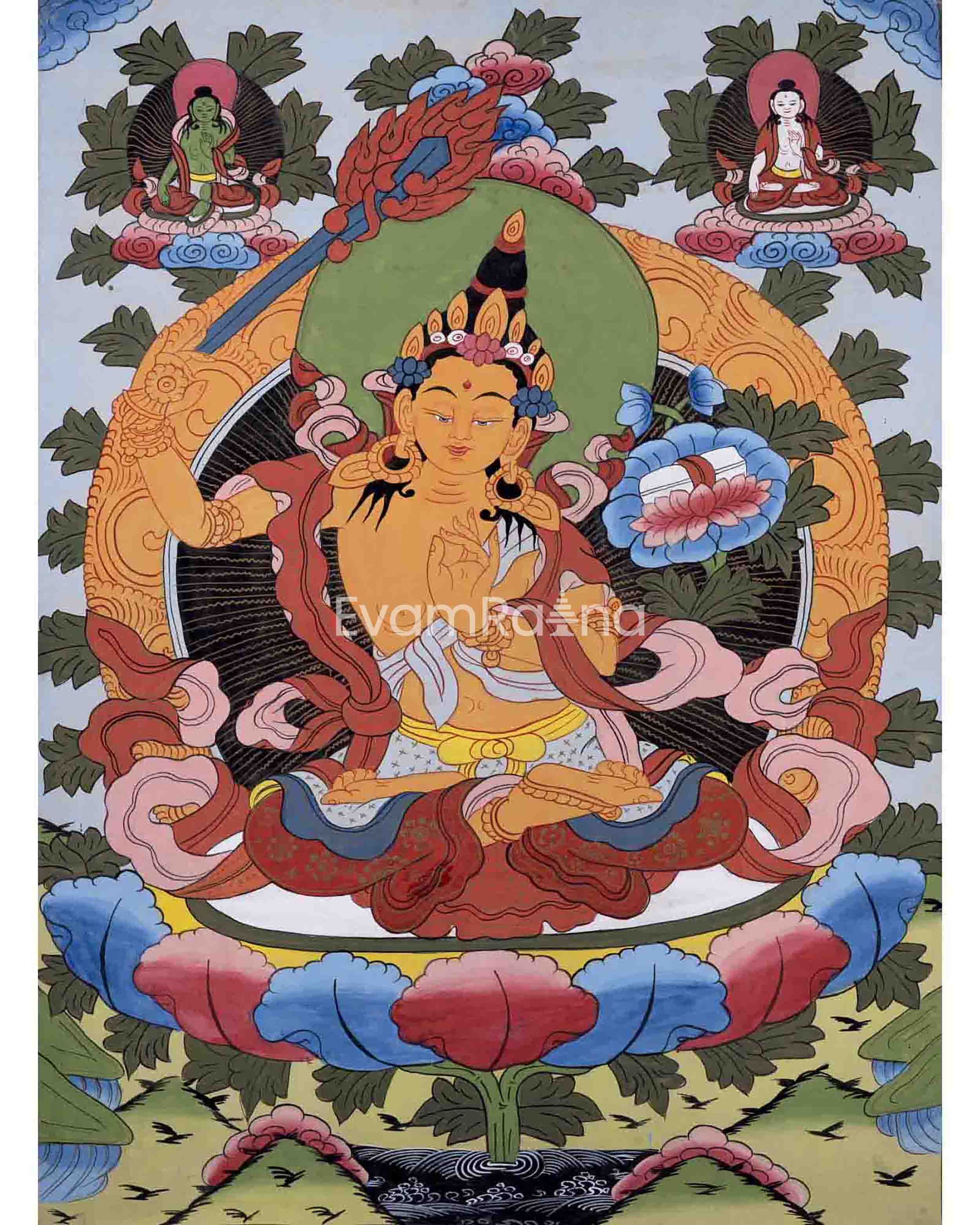 Vintage Manjushree Thangka