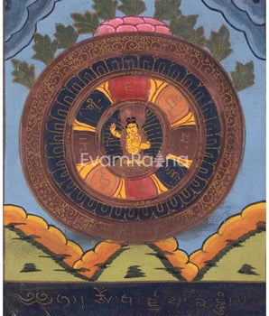 Vintage Manjushri Thangka