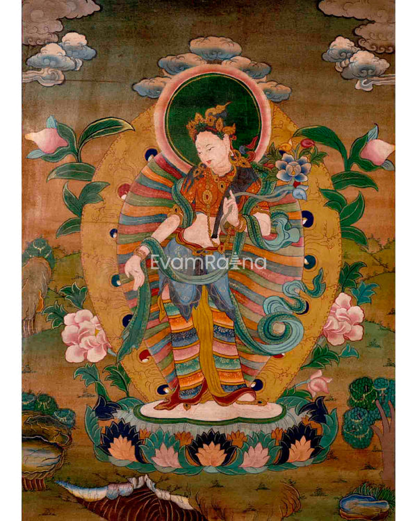 Vintage Padmapani Lokeshvara Art