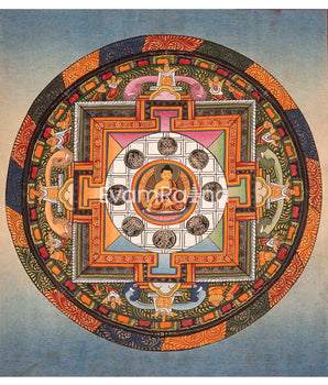 Vintage Ratnasambhava Mandala