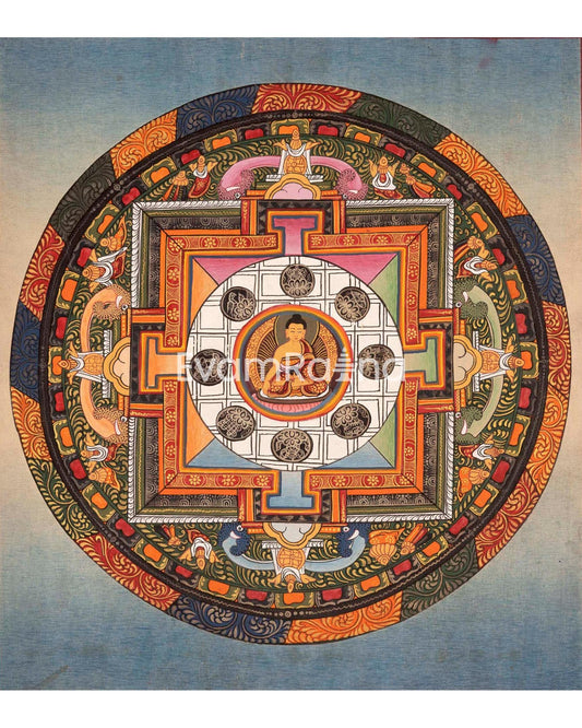 Vintage Ratnasambhava Mandala