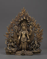Handcrafted Vishnu Sculpture