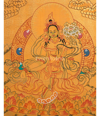 Goddess Green Tara Artwork