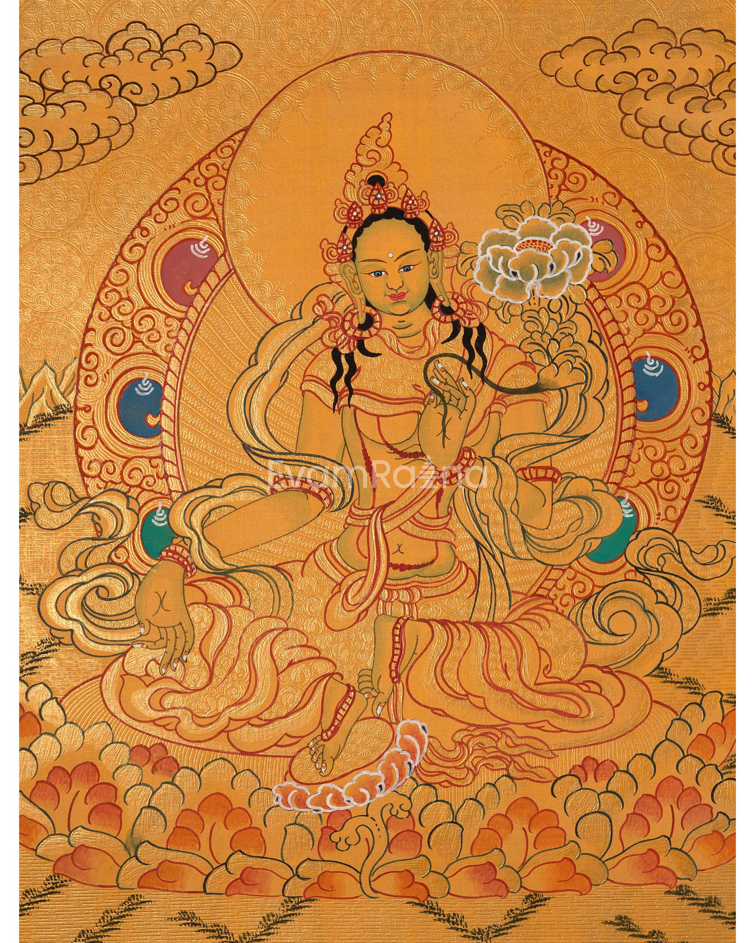 Goddess Green Tara Artwork | Protector, Healer & Symbol of Enlightened Action