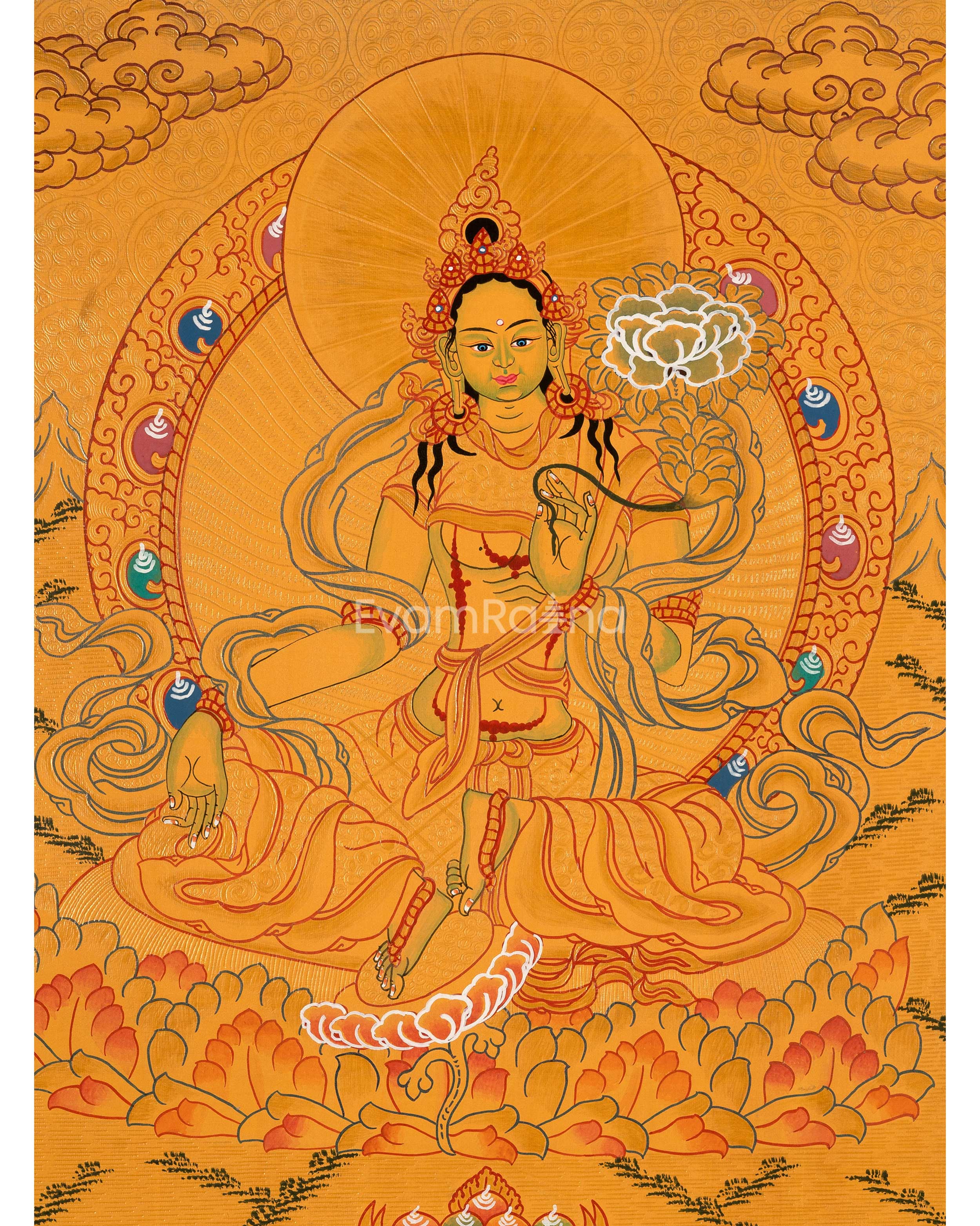 Goddess Green Tara Artwork | Protector, Healer & Symbol of Enlightened Action