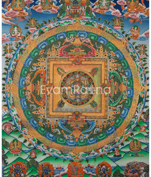 Wall Art of Vasundhara Mandala