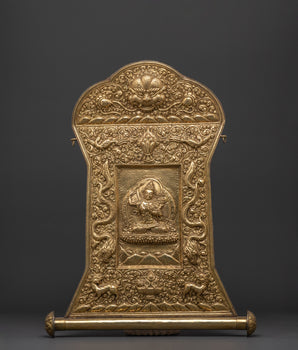 Brass Tibetan Wall Hanging
