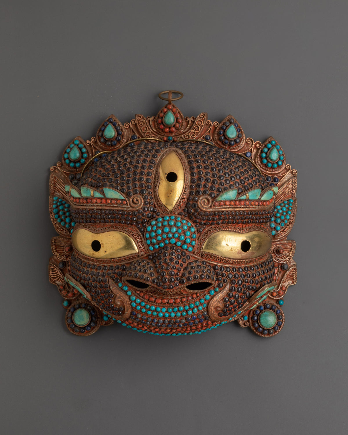 Tibetan Third Eye Wall Hanging Mask