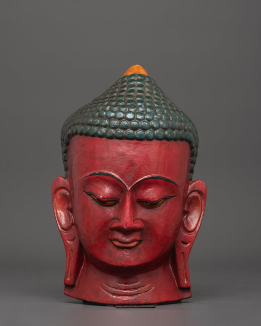 buddha-red-wooden-wall-hanging-mask