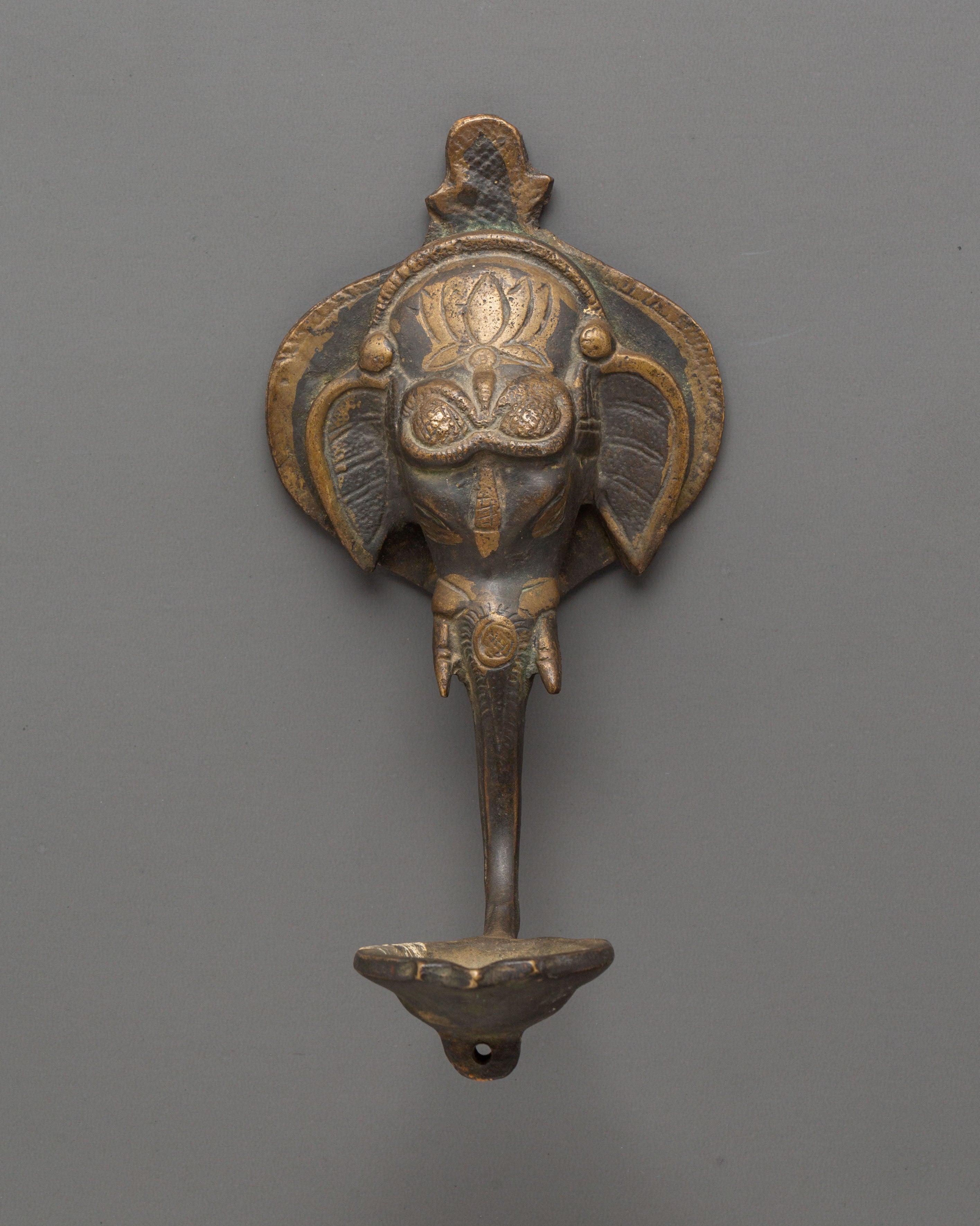 Handcrafted Wall Hanging Oil Lamp