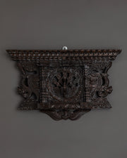 Handcarved Wooden Wall Hanging