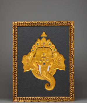 Handcrafted Ganesha Wall Art
