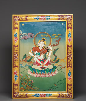 Handmade Saraswati Wall Hanging