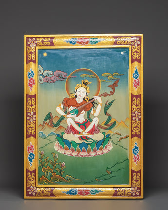Handmade Saraswati Wall Hanging