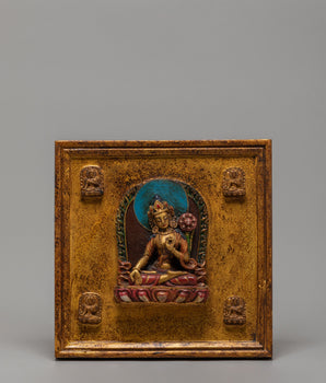 Handmade White Tara Wall Hanging