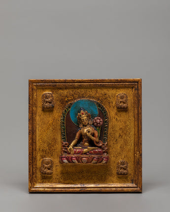 Handmade White Tara Wall Hanging