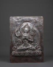 Manjushri Iron Wall Hanging | Symbol of Wisdom & Enlightenment