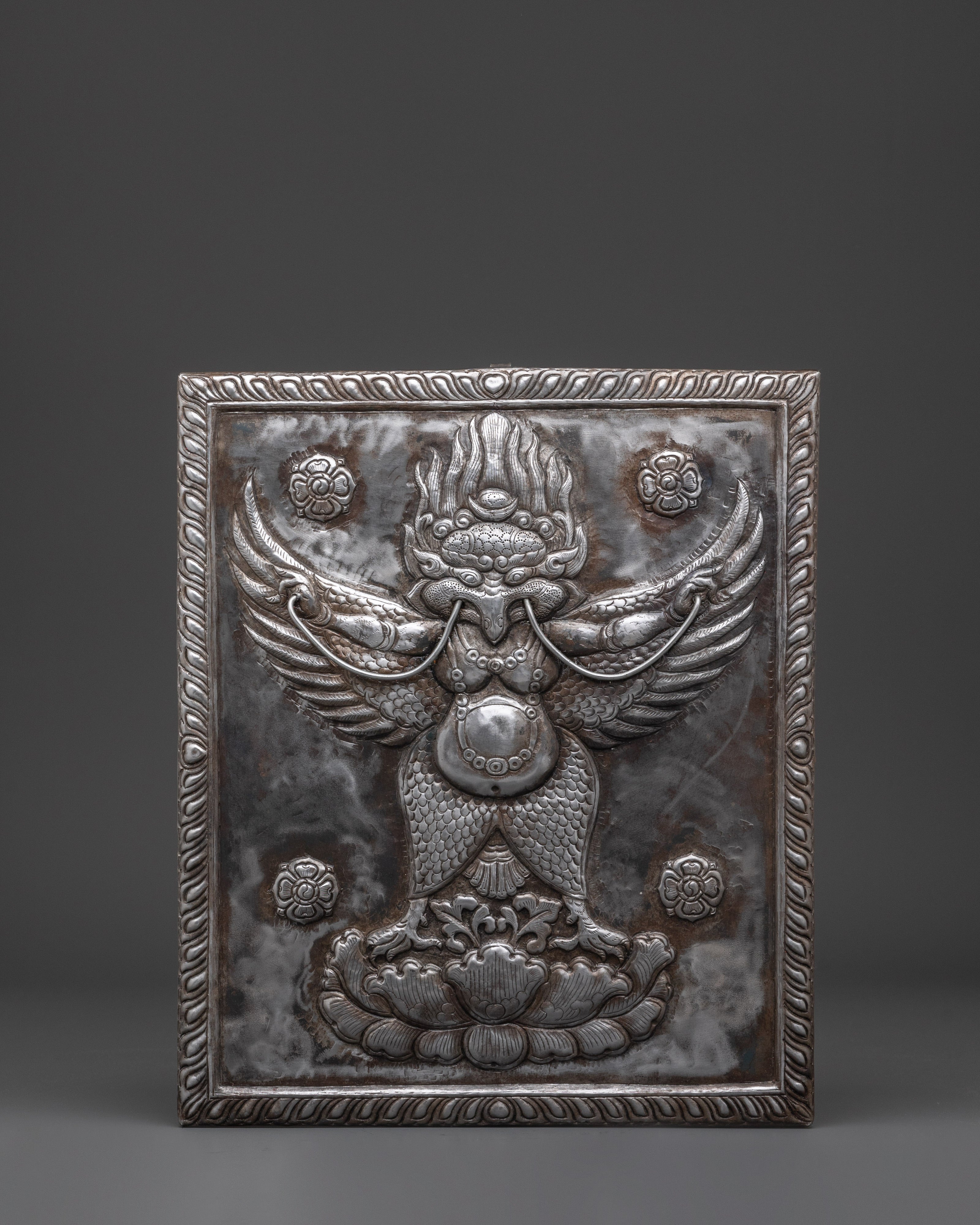 Garuda Iron sculpture Wall Hanging