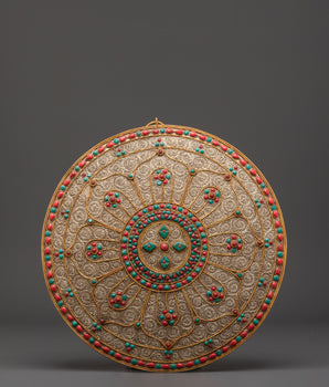 Tibetan Spiritual Meditation Wall Hanging