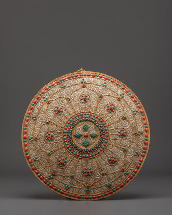 Tibetan Spiritual Meditation Wall Hanging