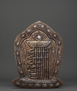 Tibetan Kalachakra Iron Wall Hanging