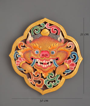 Tibetan Cheppu Wall Hanging | Spiritual and Traditional Decor