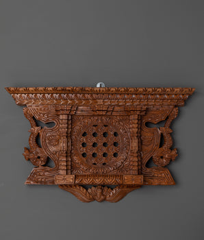 Newari wooden window

