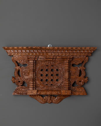 Newari wooden window

