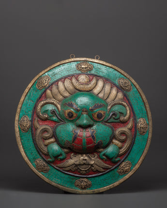 Tibetan wall hanging with Turquoise 