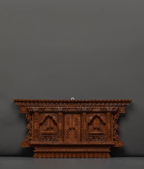 carved wood wall hanging

