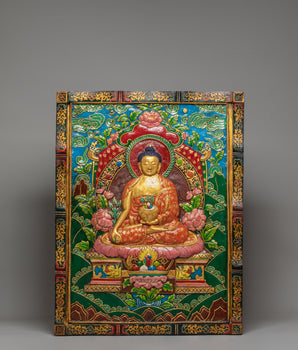 Medicine Buddha Thangka Wall Hanging