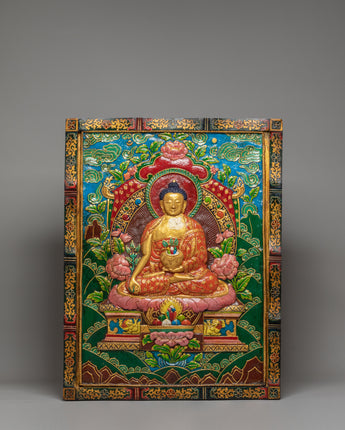 Medicine Buddha Thangka Wall Hanging