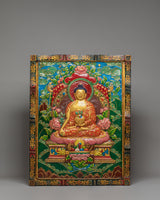 Medicine Buddha Thangka Wall Hanging