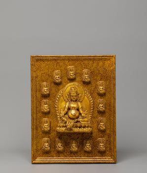 Buddhist Dzambhala Kubera Wall Hanging