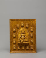 Buddhist Dzambhala Kubera Wall Hanging
