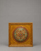 Auspicious Symbols Mandala Wall Hanging