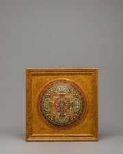 Auspicious Symbols Mandala Wall Hanging