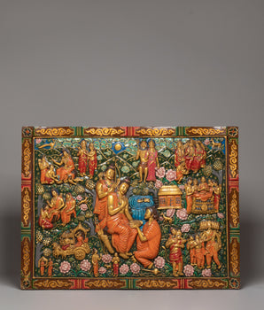 Hindu Deity Set Wall Hanging