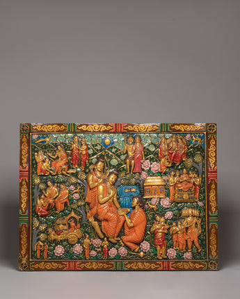 Hindu Deity Set Wall Hanging