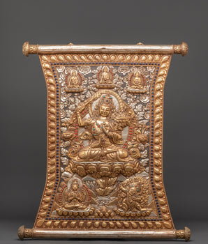 Handcrafted Manjushri Wall Hanging
