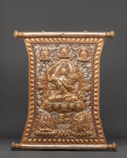 Handcrafted Manjushri Wall Hanging